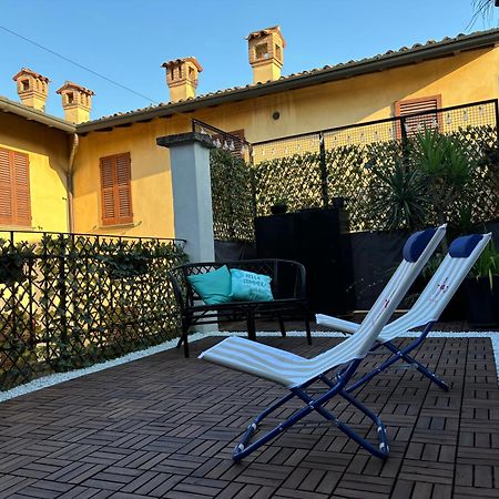 Ferienwohnung La Terrazza In Centro Treviglio Exterior foto