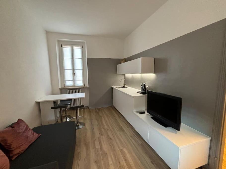 Ferienwohnung La Terrazza In Centro Treviglio Exterior foto